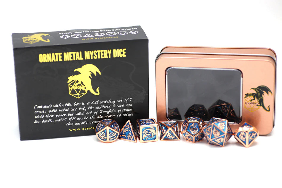 Hymgho: Ornate Metal Mystery Dice