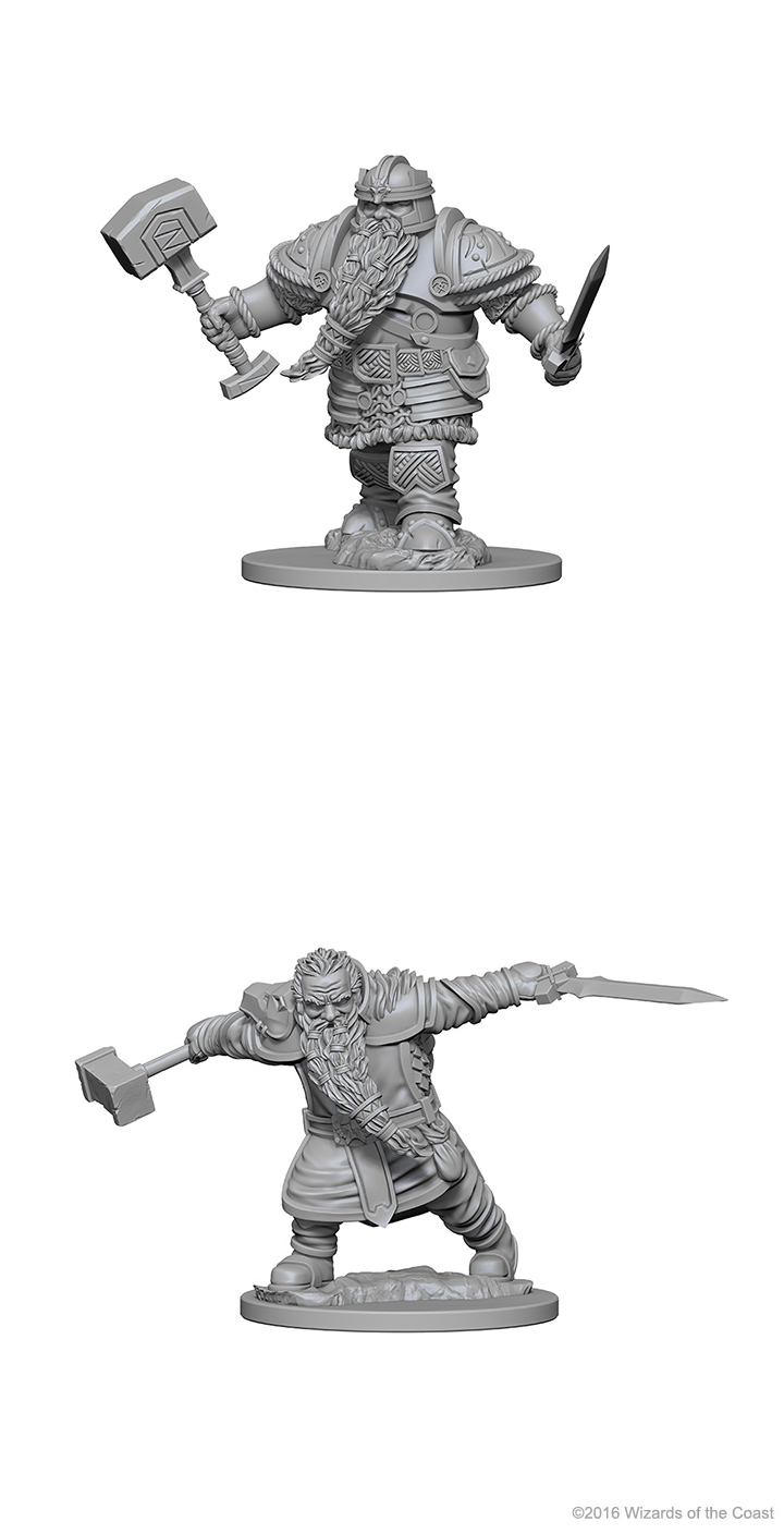 D&D NMU: W1 Dwarf Male Fighter