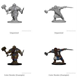 D&D NMU: W1 Dwarf Male Fighter