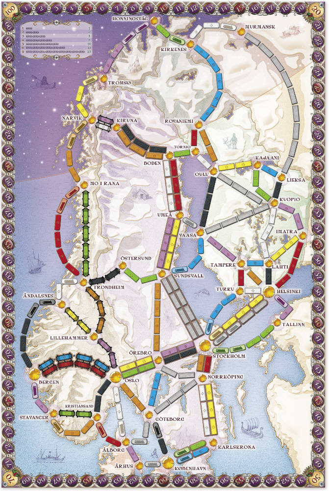 Ticket to Ride: Nordic Countries