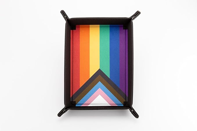Folding Dice Tray: Progress Flag