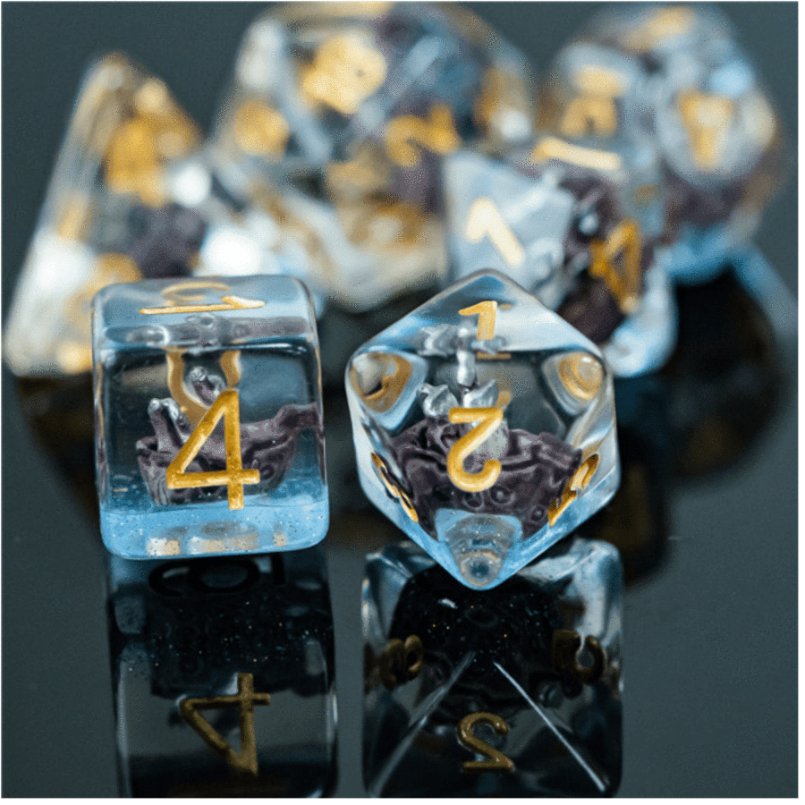 RPG Dice Set: Boat