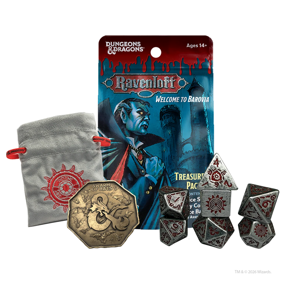 D&D: Ravenloft - Welcome to Barovia Treasure Packs
