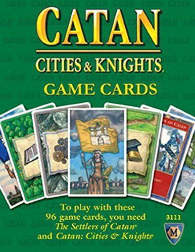 SOC: Cities & Knights Replacement Game Cards 5e