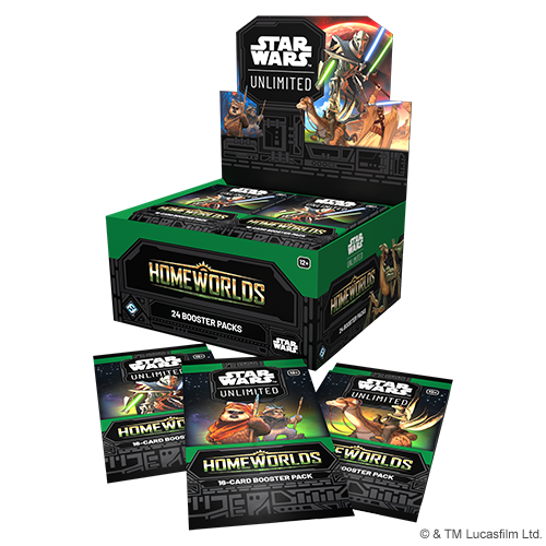 Star Wars Unlimited: Homeworlds - Booster Box