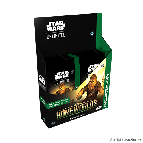 Star Wars Unlimited: Homeworlds - Carbonite Booster Box