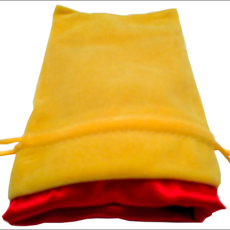 Gold Dice Bag