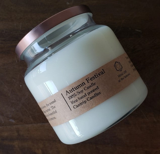 Cantrip Candles: Autumn Festival 16oz