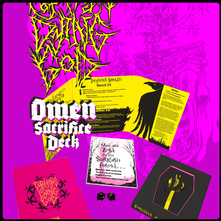 Portents of a Dying God: MorkBorg Omen Deck