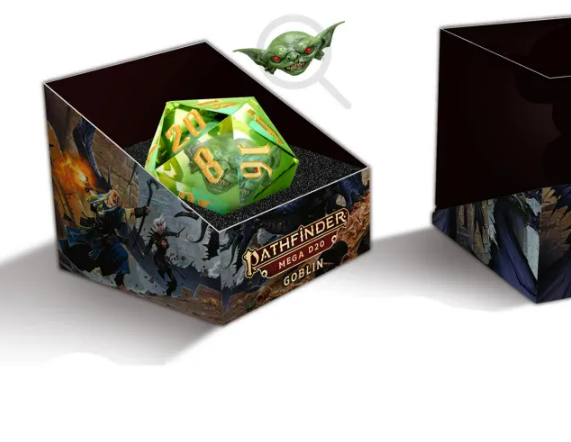Pathfinder 55mm Goblin Mammoth D20