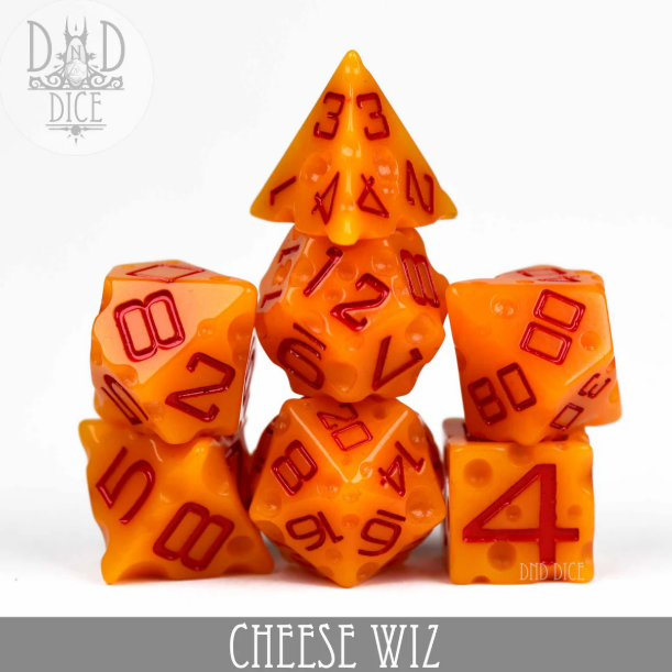 DND DICE - Cheese Wiz