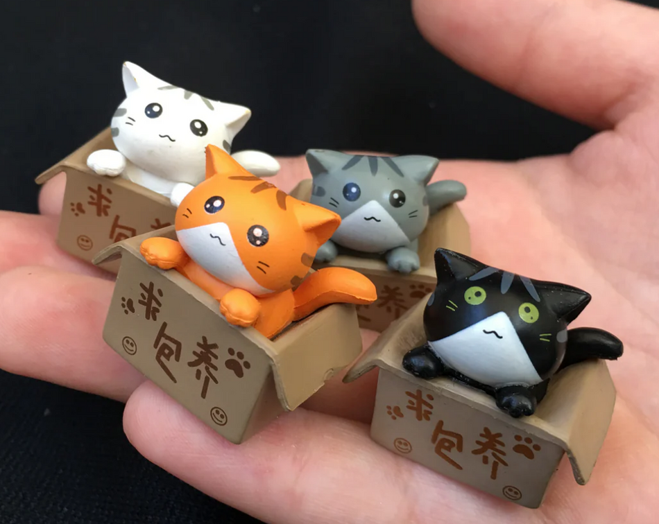 Adopt-A-Cat Figurine Mystery Pack