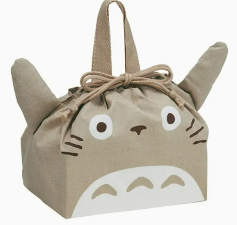 Totoro Cotton Lunch Bag with Handle