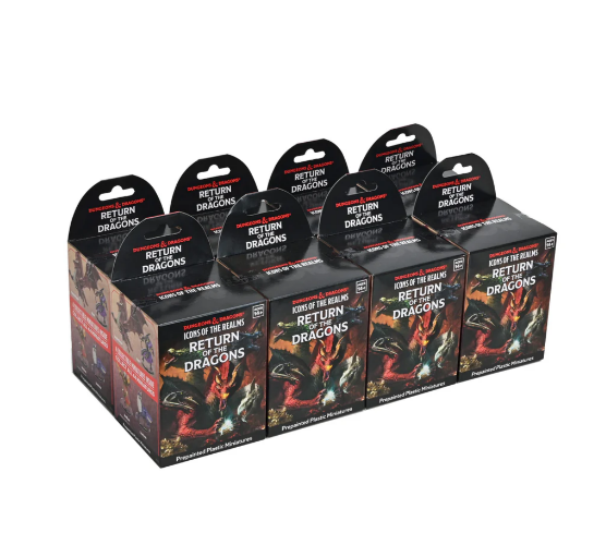 D&D: Icons of the Realms - Return of the Dragons Booster Brick (8)