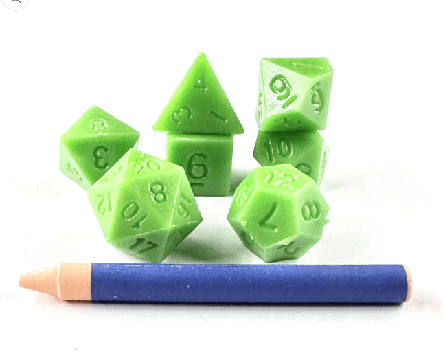 Advanced Dice and Crayon Set
