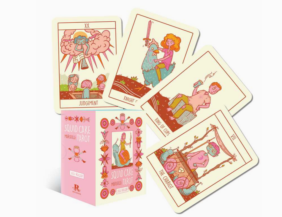 Squid Cake Marseille Tarot By Jess Rollar