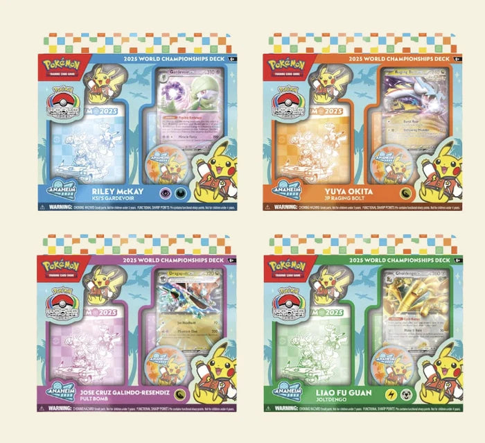 Pokemon: 2025 World Championship Decks