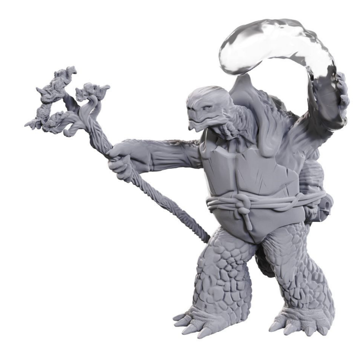 D&D: NMU - Tortle Druid & Giant Lizard