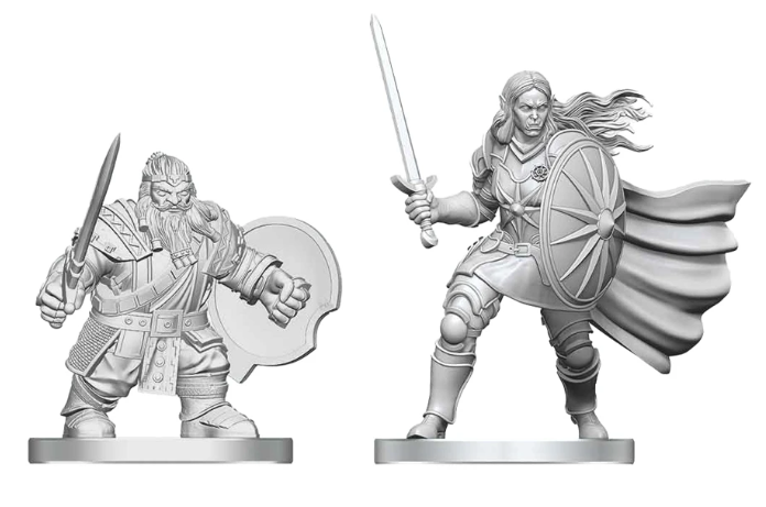 D&D: NMU - Dwarf Fighter & Orc Paladin