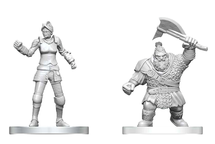 D&D: NMU - Cultist of Bane & Dwarf Zhentilar Soldier