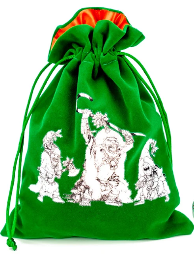 Christmas Themed Dice Bags