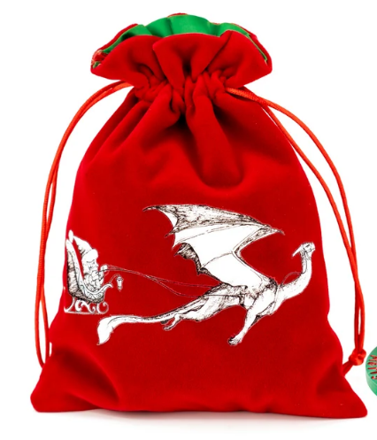 Christmas Themed Dice Bags