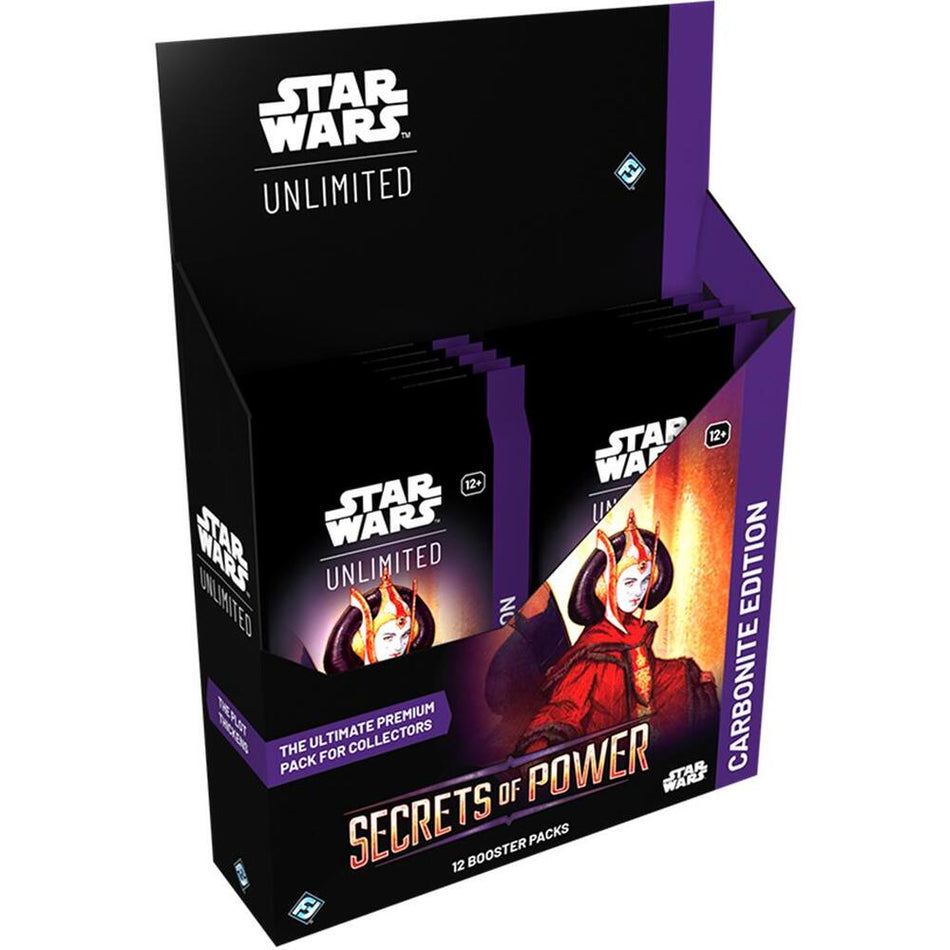 Star Wars Unlimited: Secrets of Power Carbonite Booster Case