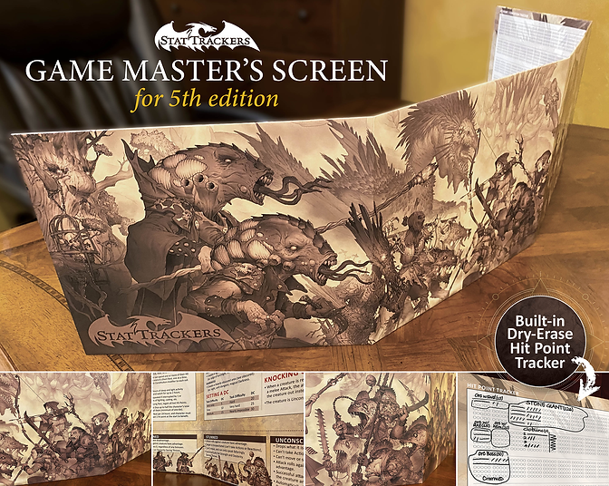 Stat Tracker: DM Screen