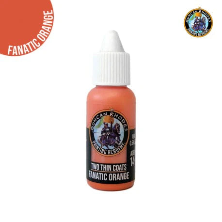 Two Thin Coats: Fanatic Orange