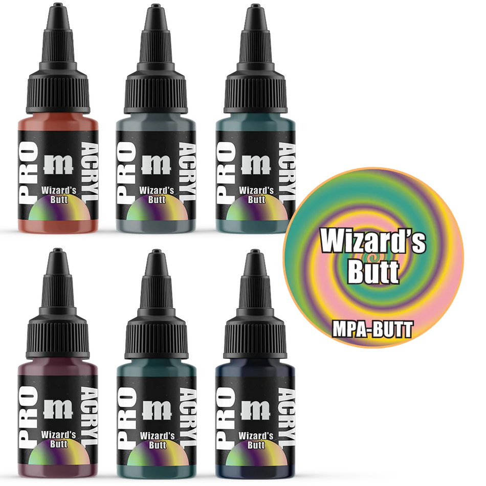 Pro Acryl Wizard's Butt Set