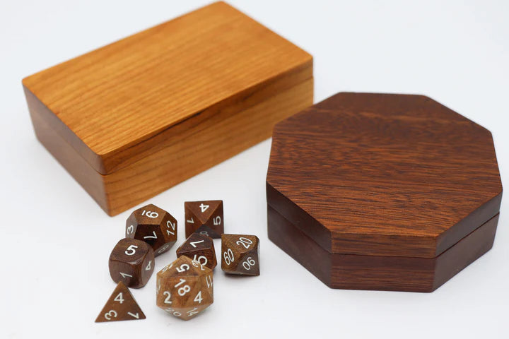 Wooden Dice Box (various)