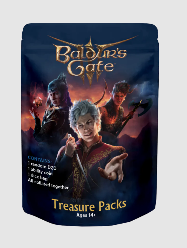 D&D: Baldur's Gate 3 Treasure Packs