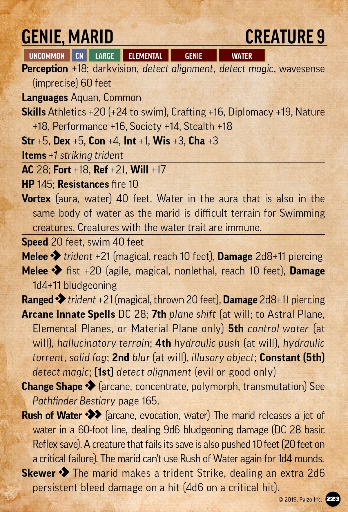 PF Battle Card Back