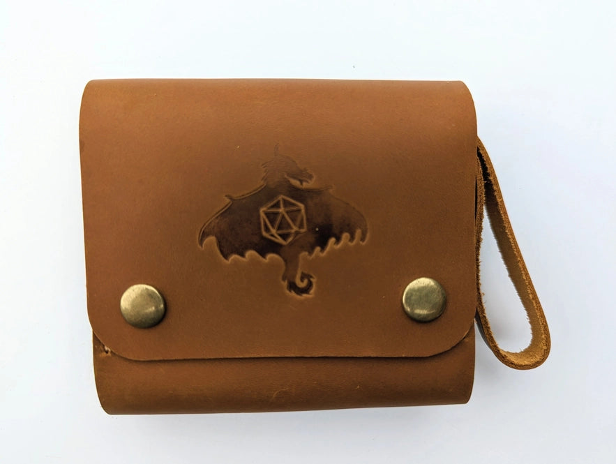 Genuine Leather Pouches D&D Dice Cosplay – Small