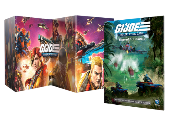 G.I. JOE Roleplaying Game The Emerald Oubliette Adventure & GM Screen