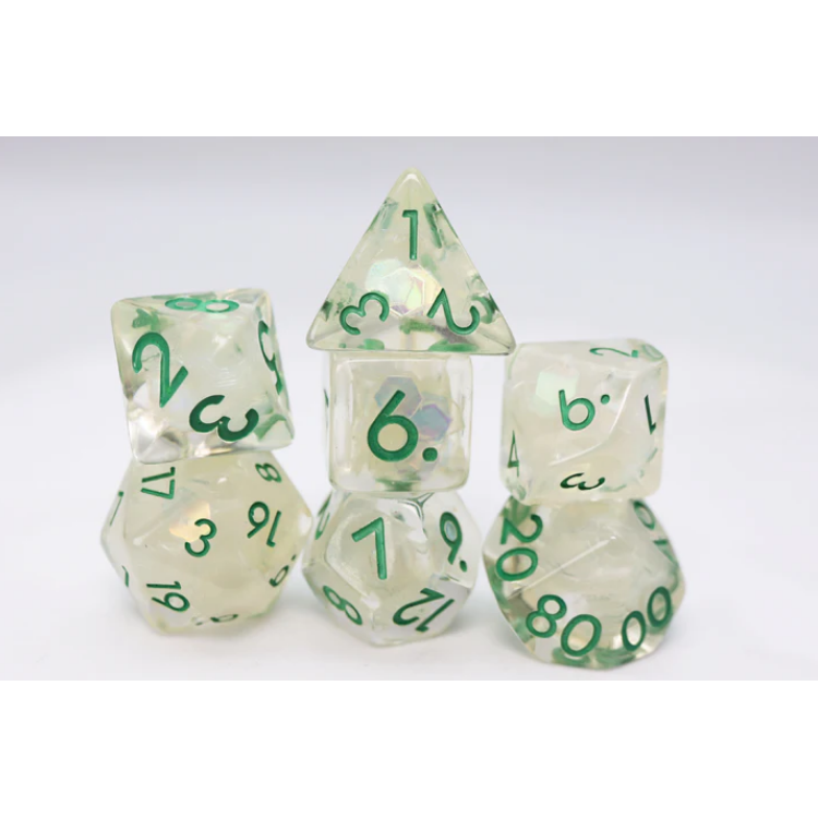 RPG Dice Set: Evergreen