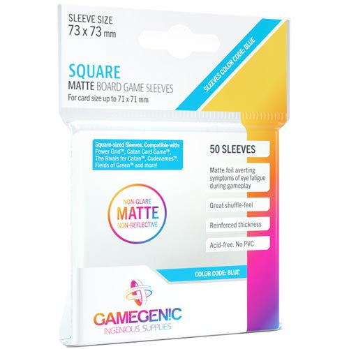 GameGenic: Matte Sleeves: Mini-Square