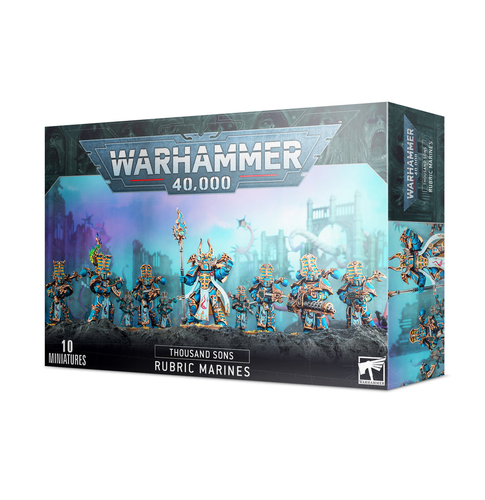 40K: Thousand Sons: Rubric Marines
