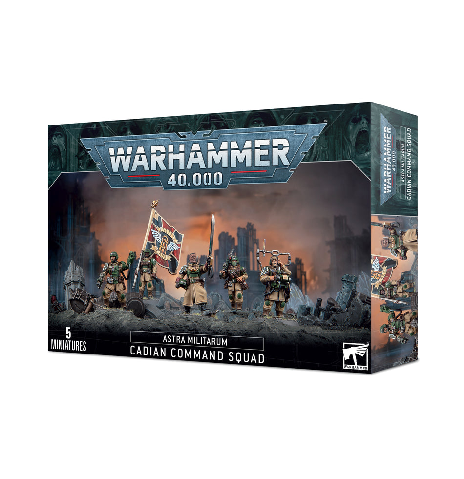 40k: Astra Militarum - Cadian Command Squad