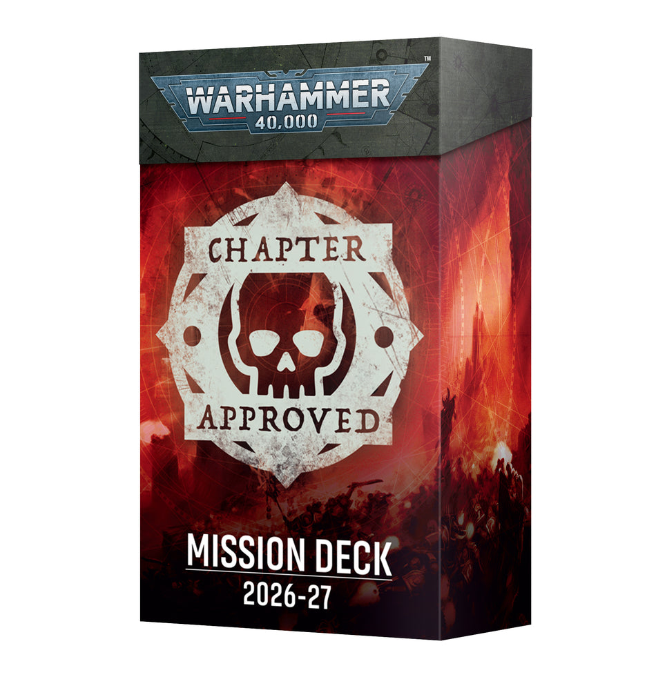 40K: Chapter Approved Mission Deck 2026-27