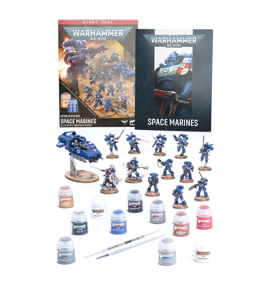 40k: Getting Started with Space Marines
