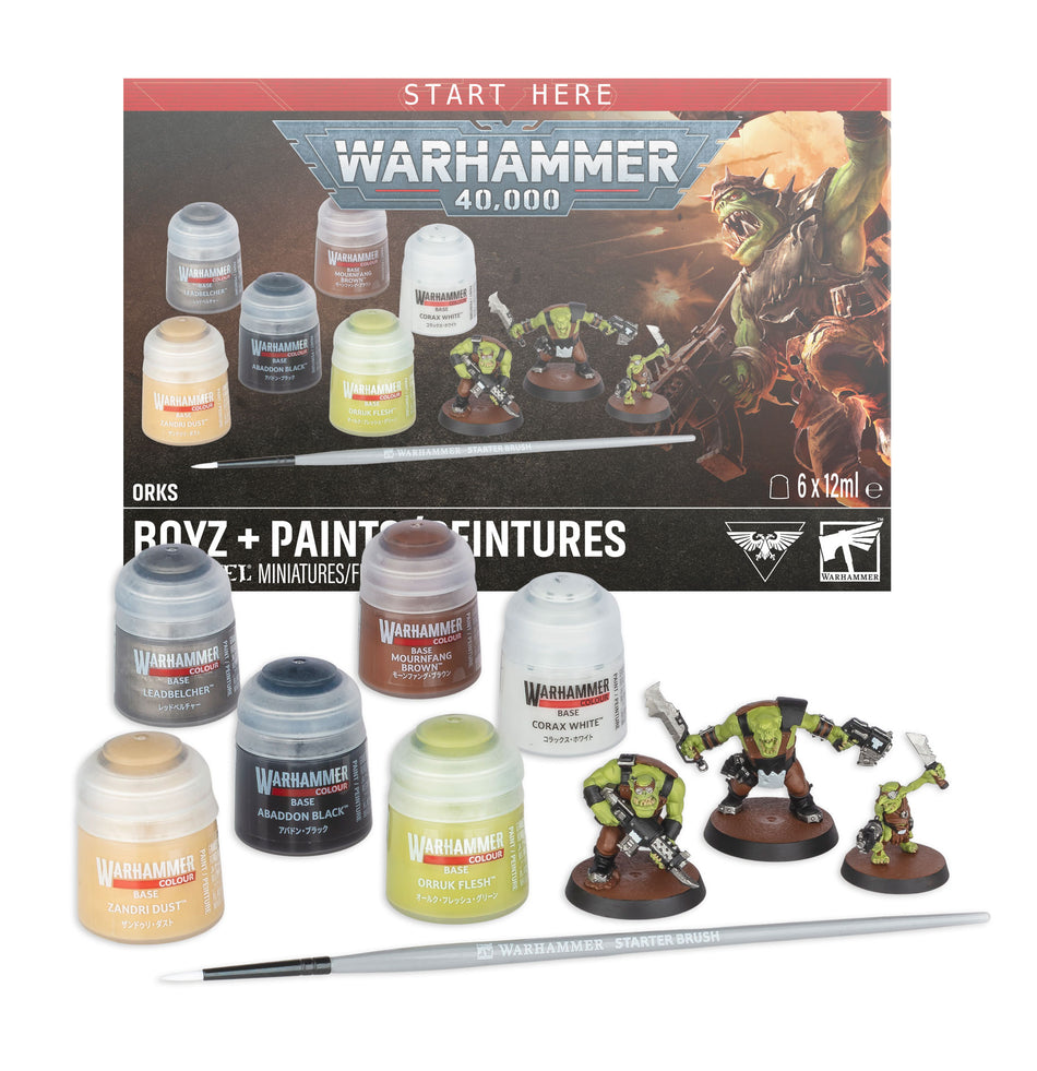 40k: Ork + Paints