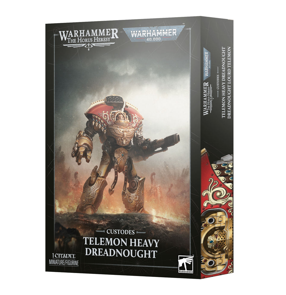 40K- Adeptus Custodes Telemon Heavy Dreadnaught