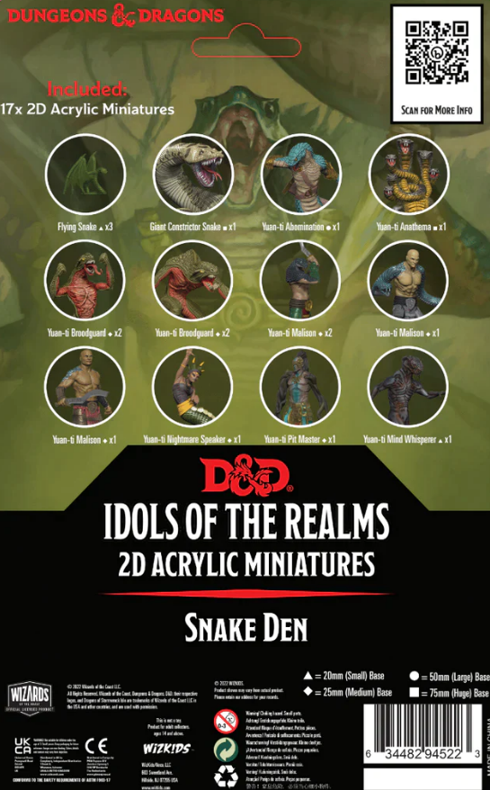 D&D Idols: Scales and Tales Snake Den
