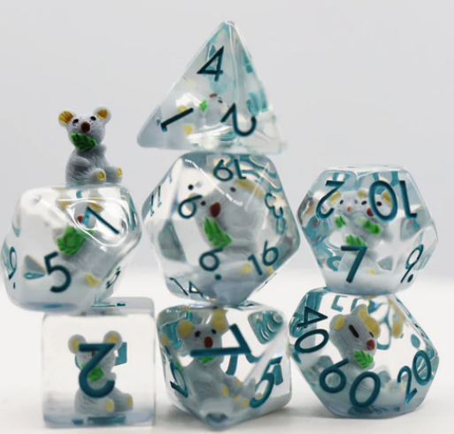 RPG Dice Set: Koala