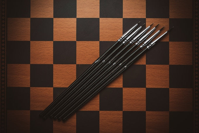 Ghost Maxton Black Legendary Miniature Brushes