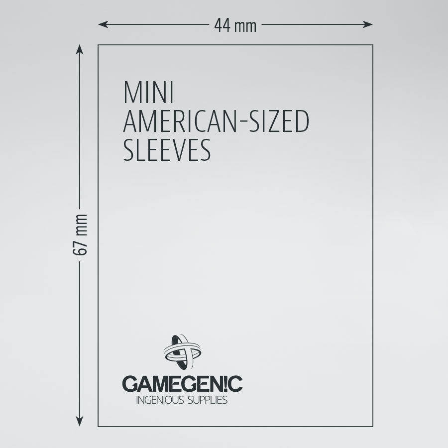 GameGenic: PRIME Sleeves: Mini American