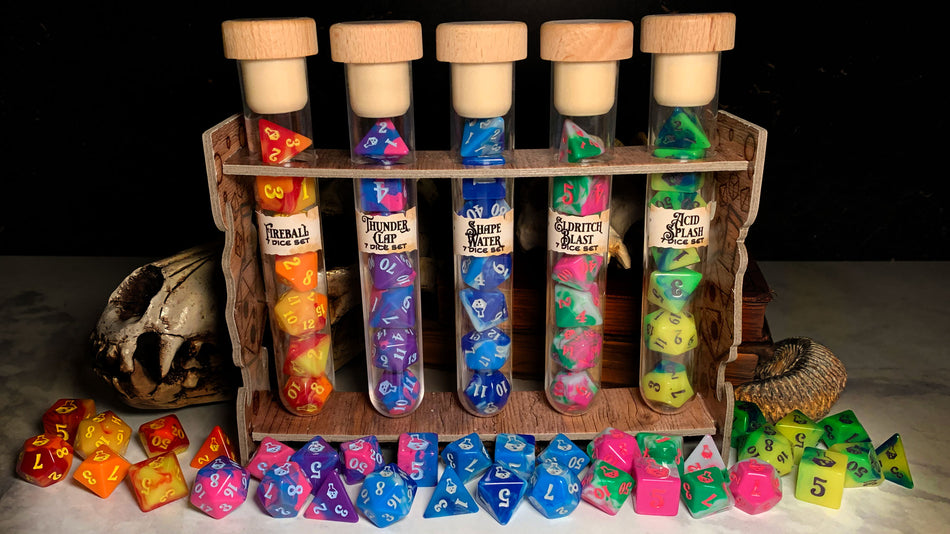 RPG Dice Set: PolyDice Potions