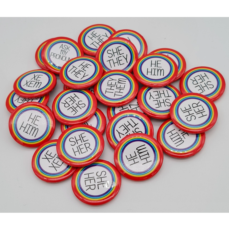 Pronoun Pin