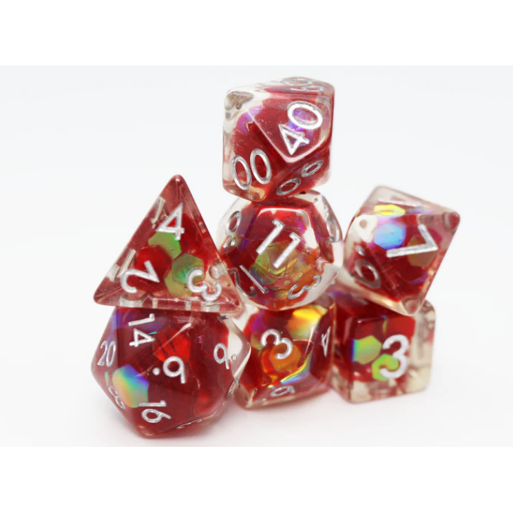 RPG Dice Set: Rusalka Radiance